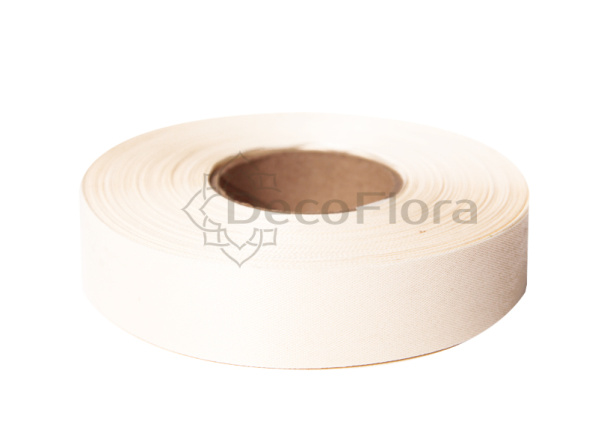 Лента Италия 2см*100ярд Cotton крем-брюле